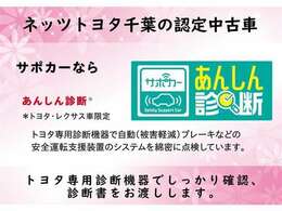 安心して長くお乗りいただけるよう、サポートが充実！