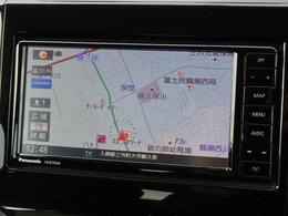 【ナビゲーション装着車】地図もはっきりと見やすいですね♪