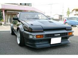 AE86　3ナンバー公認　改造多数