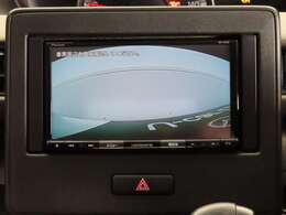 バックカメラ装備です☆狭い場所での運転をサポートします♪