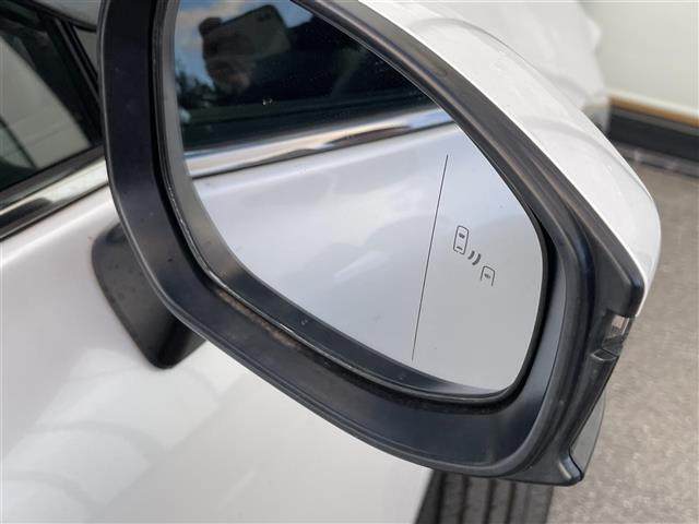 【ドアミラー】大きくて見やすいので、後方を見るときも安心です！