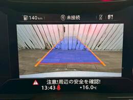 【バックモニター】装備で駐車が苦手な方も安心です！