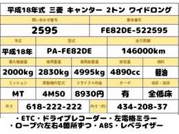 お客様のニーズに合わせた各種架装対応！