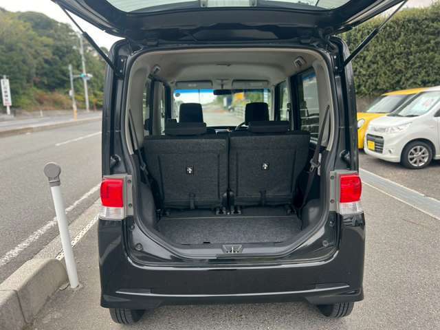 広々トランクルームで荷物もたくさん乗ります！