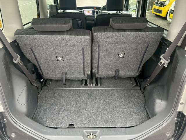 広々トランクルームで荷物もたくさん乗ります！