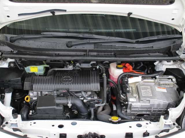 エンジンルームは繊細なので専用の溶剤とハケを使って綺麗にします☆