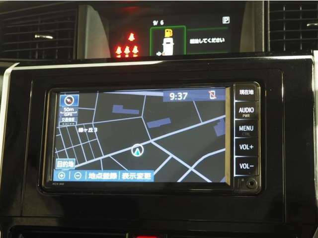 トヨタ純正7インチSDナビ装着！！　FM・AMラジオ、ワンセグTV、CD再生、Bluetooth接続できます！