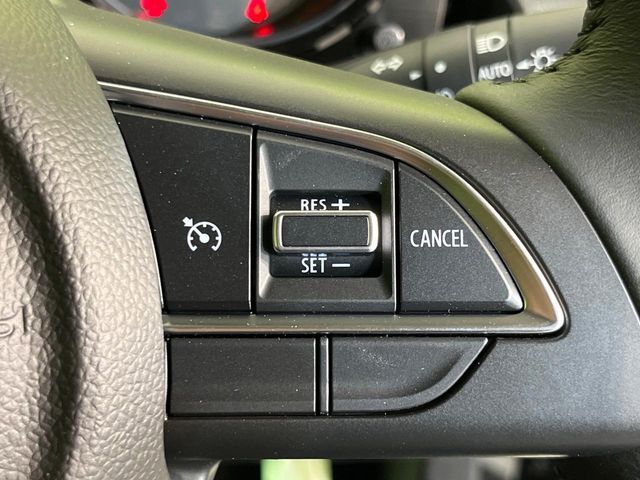 【クルーズコントロール】高速道路もラクラク走行。アクセルを離しても一定速度で走行ができ、長距離運転時の負担を軽減！加速・減速も簡単なスイッチ操作で調整できます。