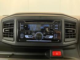 CDチューナーがついています。お気に入りの音楽を聴きながらドライブをお楽しみいただけます♪