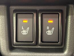 【シートヒーター】寒い日に重宝するシートヒーター！エアコンより早く温まってくれるので寒がりの人も安心ですね♪エアコンの温風は乾燥するから苦手、という方にもをおすすめです。