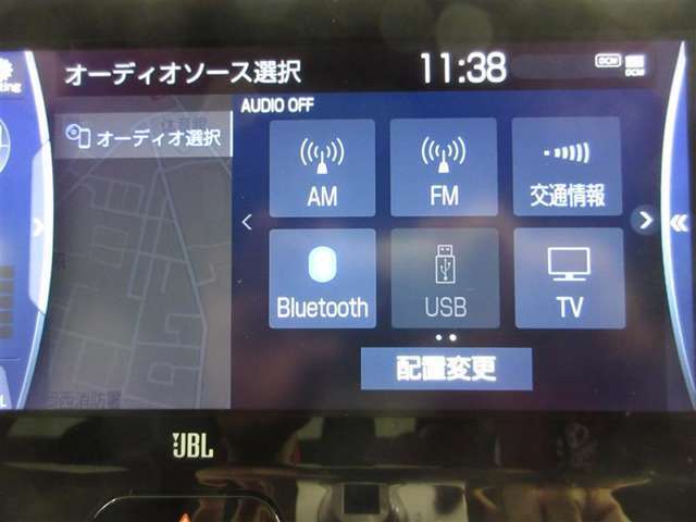 多彩なオーディオメニューを搭載しています！