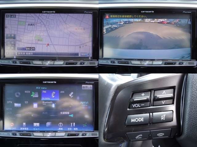 カロッツェリアHDDナビ　バックカメラ　TV　Bluetooth　ステアリングリモコン