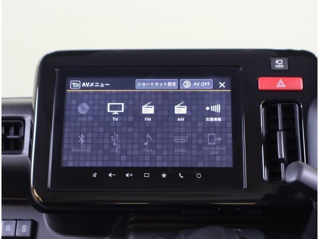 お出かけの強い味方☆フルセグナビ搭載！　AV機能：AM/FMラジオ・TV・Bluetooth・USB