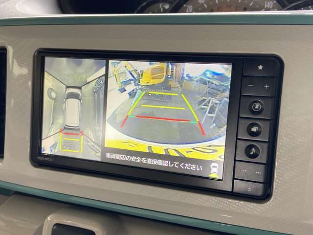 ナビ、フルセグTV、Bluetooth、全方位モニター、ドライブレコーダー、ETC、両側パワースライドドア、ダイハツ ムーヴキャンバス 入庫致しました♪お気軽にお問合せ下さい★