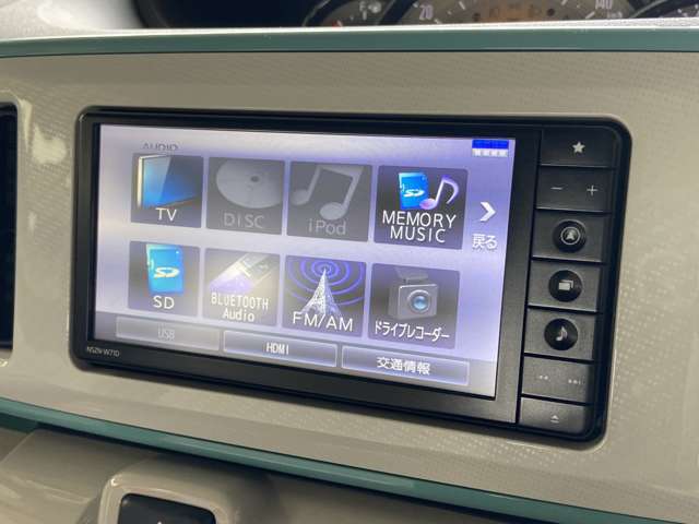 ナビ、フルセグTV、Bluetooth、全方位モニター、ドライブレコーダー、ETC、両側パワースライドドア、ダイハツ ムーヴキャンバス 入庫致しました♪お気軽にお問合せ下さい★