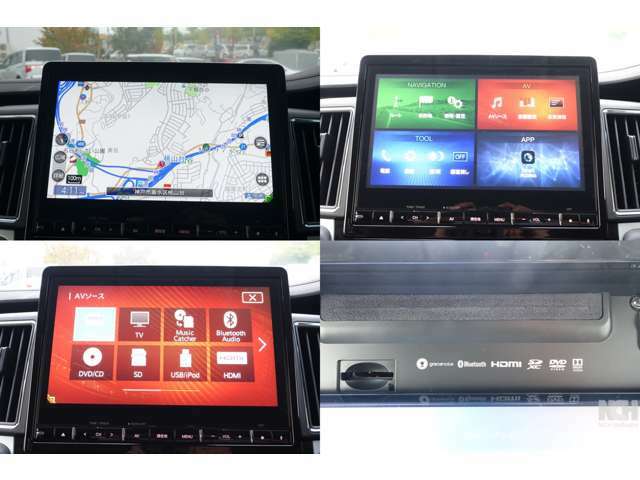 純正の10.1型ナビ付き！※HDMIはケーブルが別途必要です。