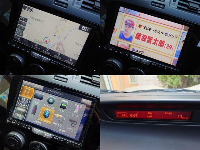 純正メモリーナビ＆フルセグ装備！センターディスプレイでインフォーメーションを表示！