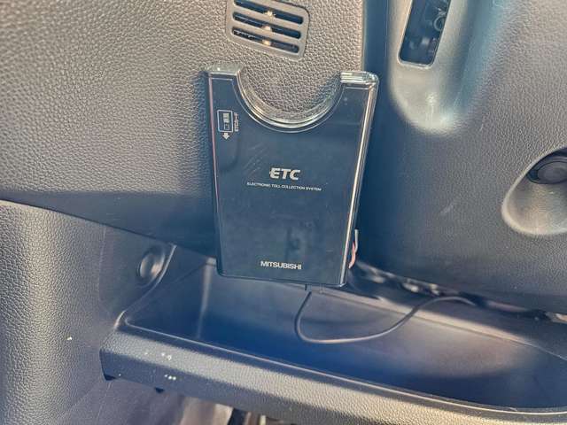 便利なETC付き！高速道路もストレスなく快適です♪ETC装着車の恩恵も…♪普段使わなくても付いていれば安心です♪