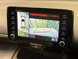 【パノラミックビューモニター】専用のカメラにより、上から見下ろしたような視点で360度クルマの周囲を確認することができます☆死角部分も確認しやすく、狭い場所での切り返しや駐車もスムーズに行えます。
