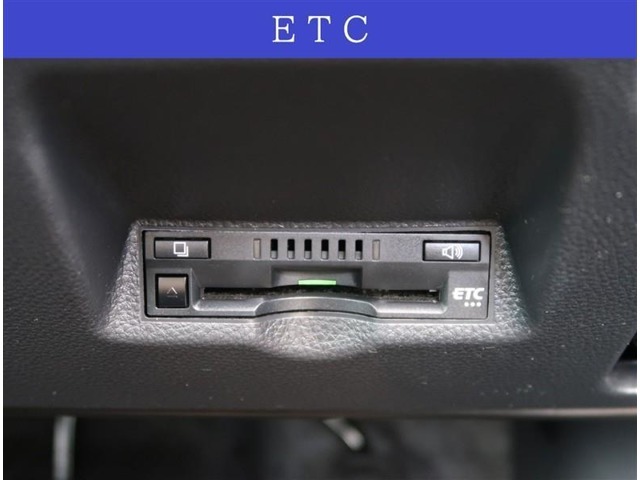 【ETC】純正ビルトインタイプのETCです。専用設計になりますのでデザインもスッキリです。
