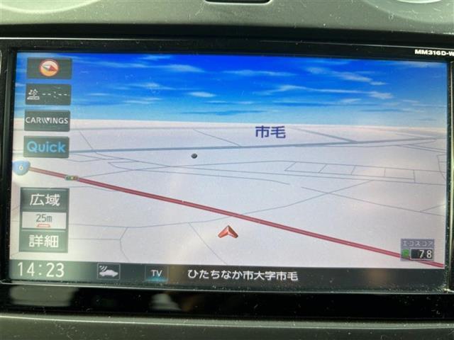 【純正ナビ】専用設計で車内の雰囲気にマッチ！ナビ利用時のマップ表示は見やすく、いつものドライブがグッと楽しくなります！