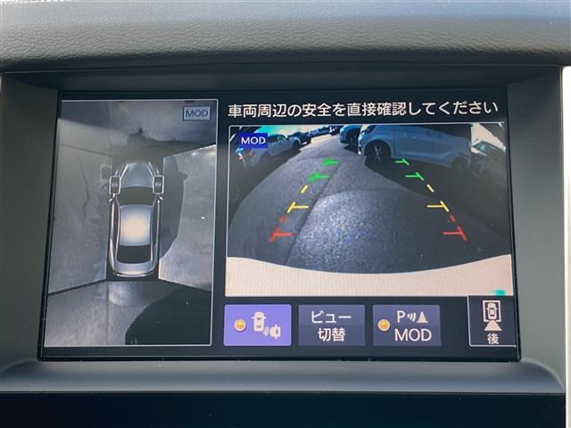 【　全方位カメラ　】上から見下ろしたように駐車が可能です。安心して縦列駐車も可能です♪