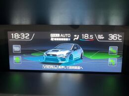 【マルチファンクションディスプレイ】燃費情報や走行状態、各種車両設定状態の確認を液晶画面に表示、確認できます♪インパネ上部にレイアウトされ、視認性にも優れたモニターです。