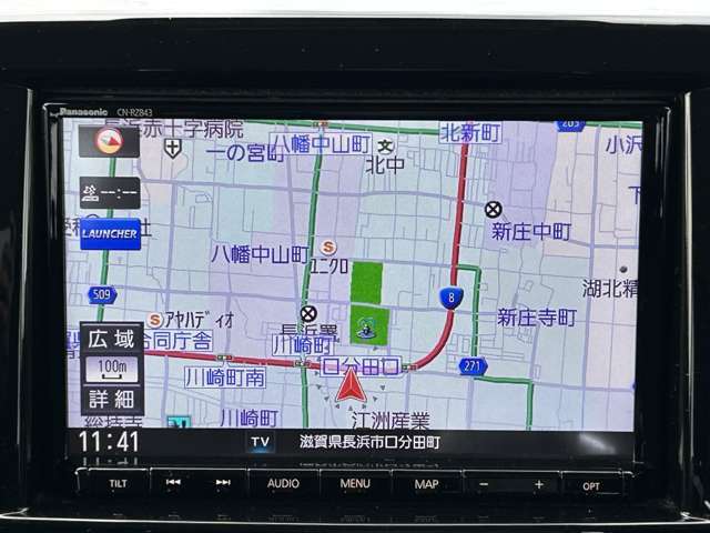 【　ナビゲーション　】ナビゲーションシステム装備なので不慣れな場所へのドライブも快適にして頂けます。