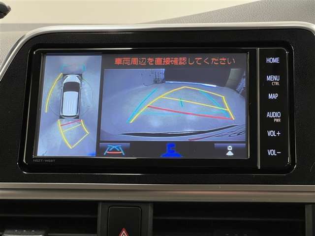 パノラミックビューモニター付！車両周辺を画像で安全確認することが出来ます！