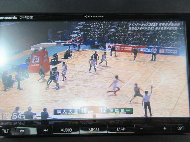 走行中でもTV映ります。