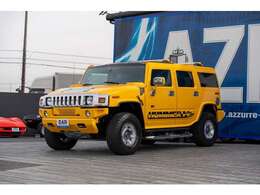 2005y　ハマーH2　実走行証明付　社外マフラー　17インチAW　サンルーフ　メッキグリル　チューブサイドステップ　メッキデカール　電動シート　シートヒーター　クルーズコントロール　入庫しました。