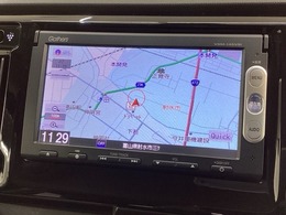 ギャザズナビ搭載です。知らない道も安心ですね！