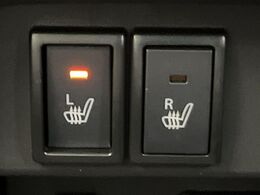 【シートヒーター】寒い日に重宝するシートヒーター！エアコンより早く温まってくれるので寒がりの人も安心ですね♪エアコンの温風は乾燥するから苦手、という方にもをおすすめです。