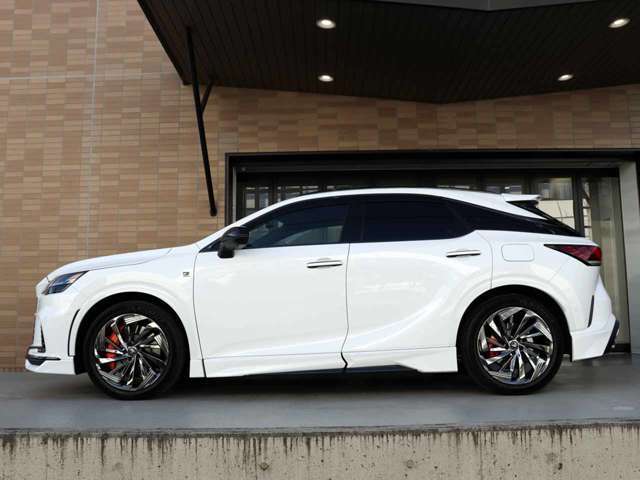 Lexus RX500hFスポーツパフォーマンス フロント・リアバンパー 純正 レクサスRX350FスポーツにRX500hFスポーツ純正エアロを取付
