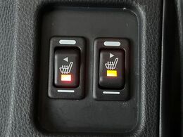 【シートヒーター】寒い日に重宝するシートヒーター！エアコンより早く温まってくれるので寒がりの人も安心ですね♪エアコンの温風は乾燥するから苦手、という方にもをおすすめです。