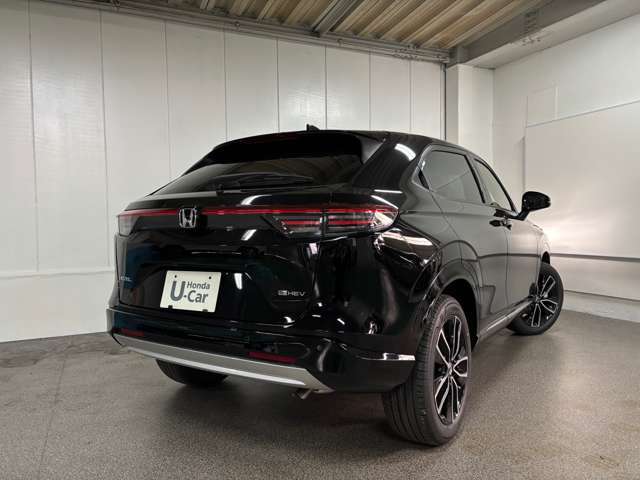 SUVらしい見た目が後ろからの印象を更に引き立てます！