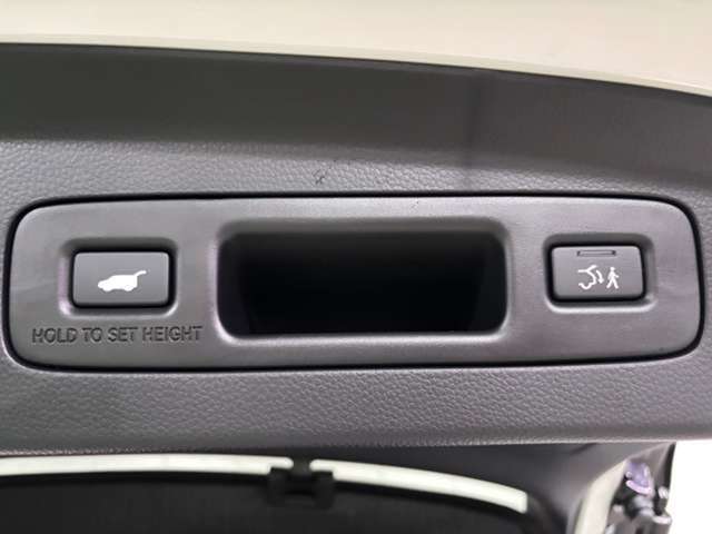 ワンタッチでトランクゲートの開閉ができるパワーテールゲートになります。