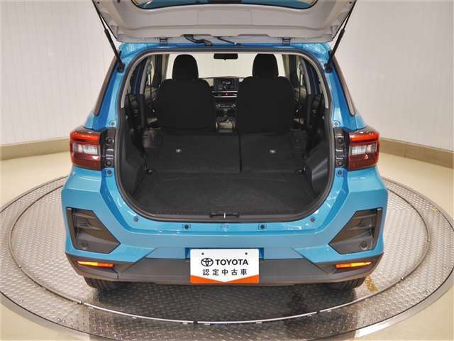 ラゲッジスペース！