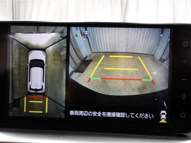 バックモニター付きなので車庫入れもラクラクです♪