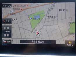 ★ナビ付★道に迷わずどこでもドライブが出来ますね♪