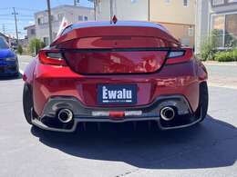 SHIBATA製リアアンダースポイラーを装着しております。