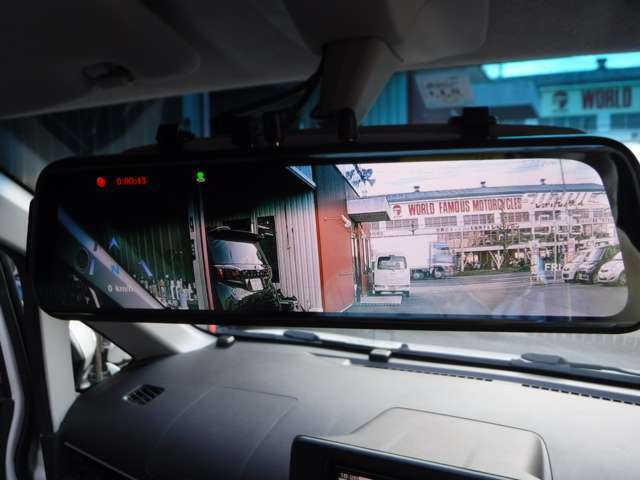 ドラレコ！バックモニター！
