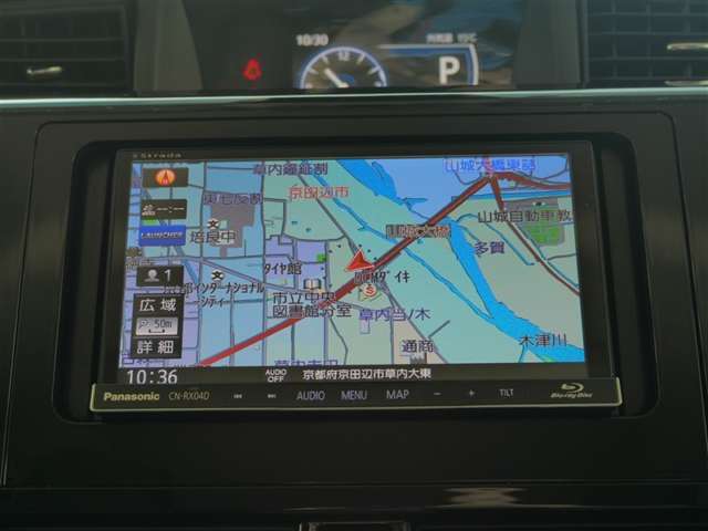 SDナビ装備！初めての場所でもこれがあれば安心です♪♪（パナソニックナビCN-RX04D)
