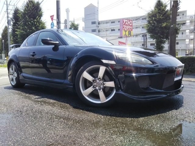 H17年　RX-8　ベースグレード　走行3.2万キロ　オートマ　フルエアロ　パドルシフト　純正18インチアルミ　ETC　キーレス　禁煙車