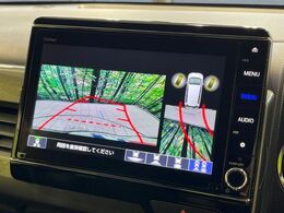 【バックカメラ】駐車時に後方がリアルタイム映像で確認できます。大型商業施設や立体駐車場での駐車時や、夜間のバック時に大活躍！運転スキルに関わらず、今や必須となった装備のひとつです！