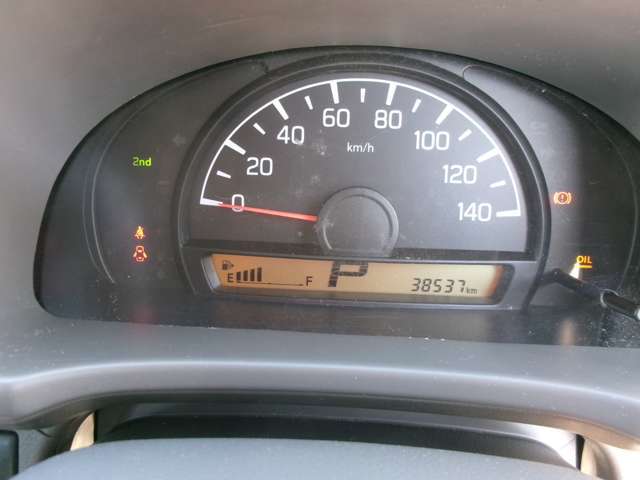 視認性を重視したメーターです。