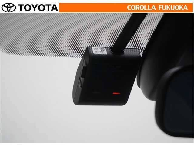 安心のドライブレコーダー付きです。(SDカードは付属します)