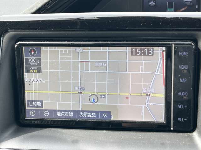 【純正ナビ】専用設計で車内の雰囲気にマッチ！ナビ利用時のマップ表示は見やすく、いつものドライブがグッと楽しくなります！
