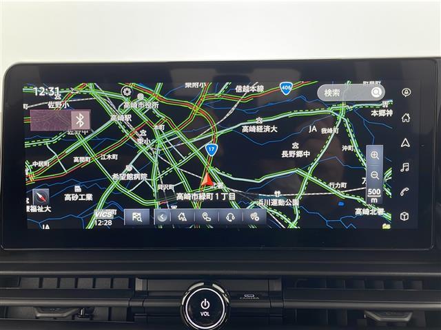 【純正12.3インチナビ】専用設計で車内の雰囲気にマッチ！ナビ利用時のマップ表示は見やすく、いつものドライブがグッと楽しくなります！