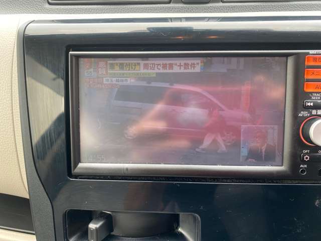 ナビ装備で知らない場所もあっという間に検索♪ちょっとしたお出かけや旅行もこれでばっちりですね